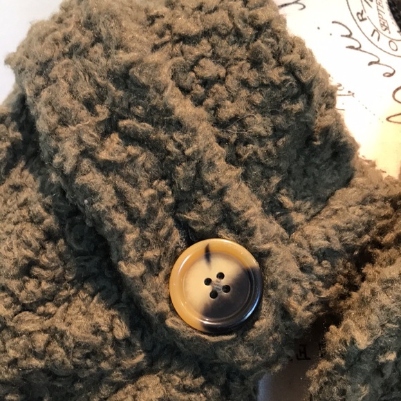 Free People Peacoat Jacket Small green Women Jacket - Picture 4 of 5